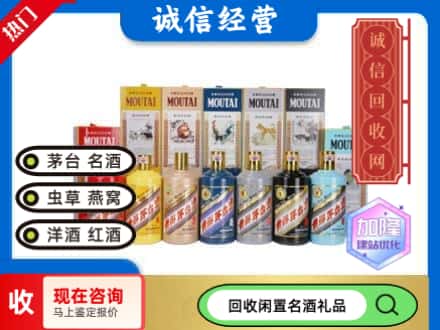 庐阳区回收茅台酒生肖酒瓶